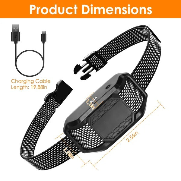 Citronella Bark Collar For Dogs Spray Bark Collar Anti Barking Control For Small Medium Large Dogs IP65 Waterproof No Electric Shocks