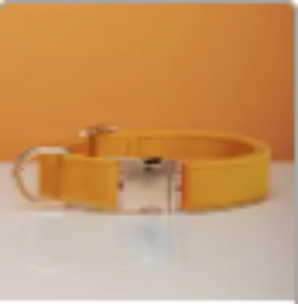 Multiple Colour Velvet Personalise Dog Collar Leash Set With Bow