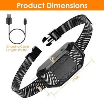 Citronella Bark Collar For Dogs Spray Bark Collar Anti Barking Control For Small Medium Large Dogs IP65 Waterproof No Electric Shocks