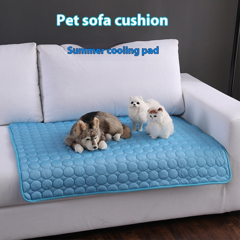 Dog Cooling Mat SummerPets Cold Bed Extra Large For Small Big Dogs Pet Accessories Cat Durable Blanket Sofa Cat Ice Pad Blanket Pet Products