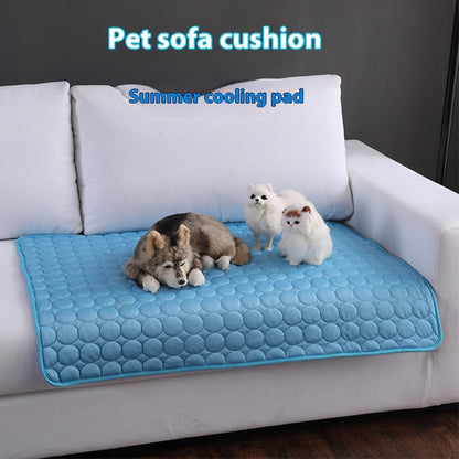 Dog Cooling Mat SummerPets Cold Bed Extra Large For Small Big Dogs Pet Accessories Cat Durable Blanket Sofa Cat Ice Pad Blanket Pet Products