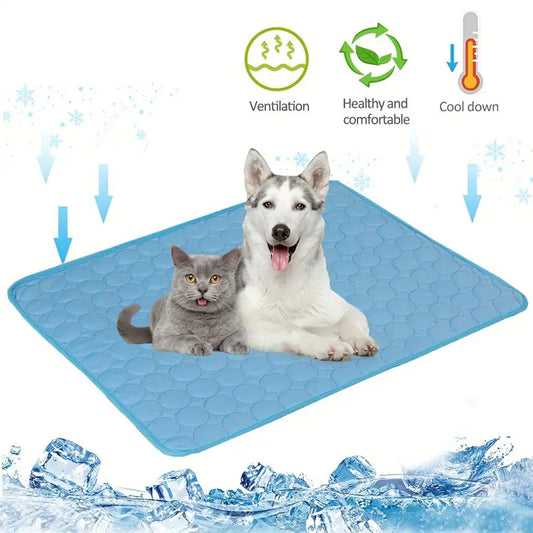 Dog Cooling Mat SummerPets Cold Bed Extra Large For Small Big Dogs Pet Accessories Cat Durable Blanket Sofa Cat Ice Pad Blanket Pet Products